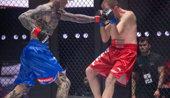 Gnieźnianin nokautuje na gali FAME MMA 29