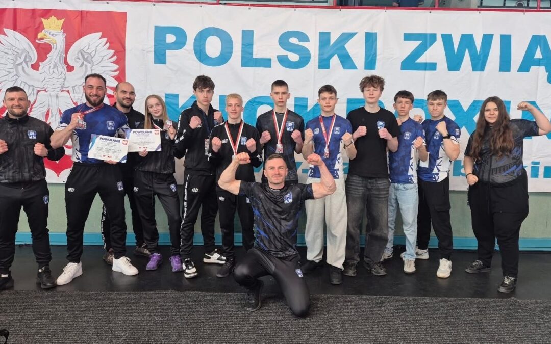 Pięć medali gnieźnian w mistrzostwach Polski w kickboxingu