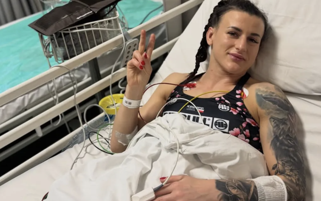 Ewelina Woźniak w szpitalu po przegranej walce dla KSW