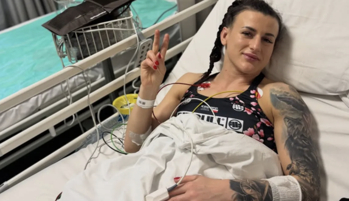 Ewelina Woźniak w szpitalu po przegranej walce dla KSW