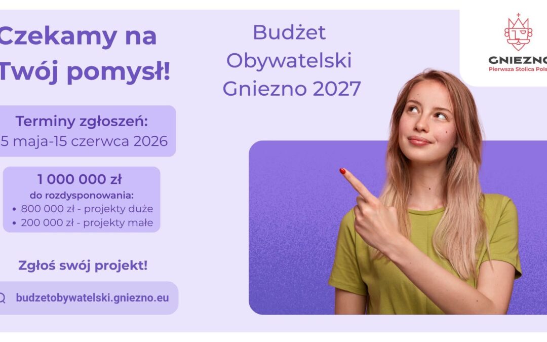 Czas start. Zgłaszajcie propozycje do Budżetu Obywatelskiego