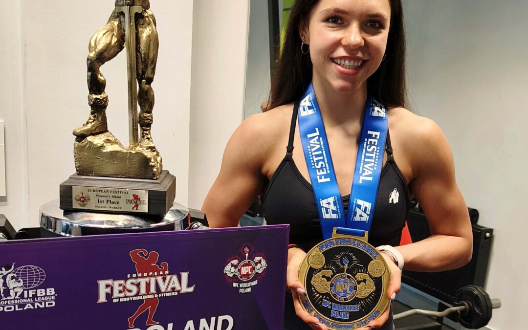 Sandra Kaźmierczak mistrzynią Bikini Fitness