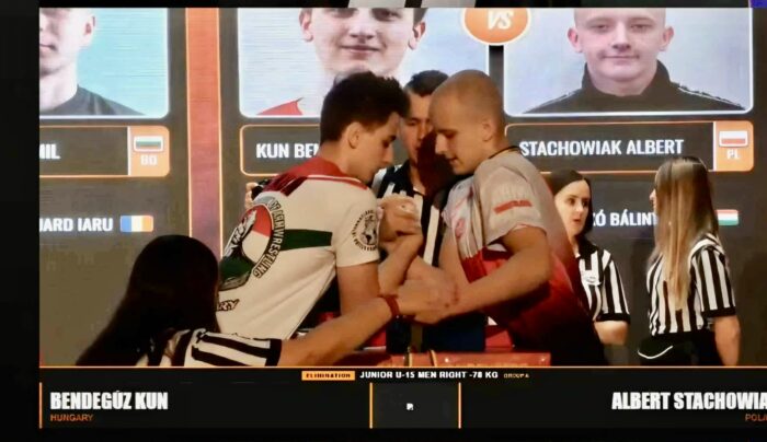 Albert Stachowiak medalistą ME w siłowaniu na rękę