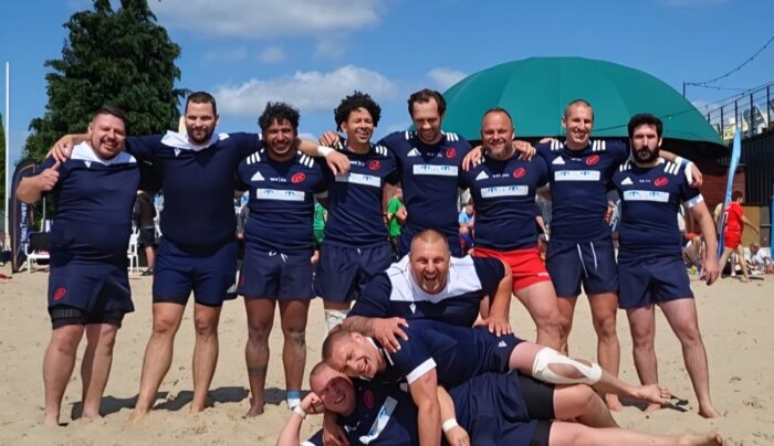 Tytan zagrał w turnieju Beach Rugby